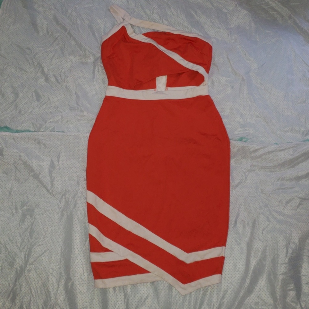 Dreamsicle Colorblock Bodycon Dress